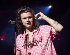 Harry Styles Signed 8" x 6"