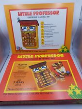 Texas Little Professor  Vintage Boxed, Fab Condition with rare game cards