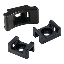 Cable Tie Base - Wire Clips Mounts Saddle Cradle Bases Clamps Cable Ties Holder