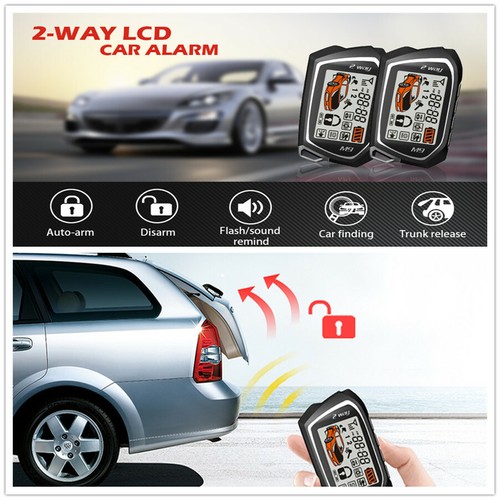 Car alarm system engine start - alarm,
