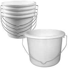 1L Plastic White Paint Kettle