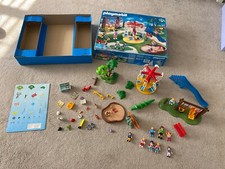 Boxed Playmobil 4070 Childrens Playground Park 98% Complete Set
