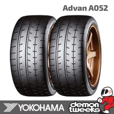 2 x 225/50 R15 95V Yokohama Advan A052 Performance Road / Track Tyres - 2255015