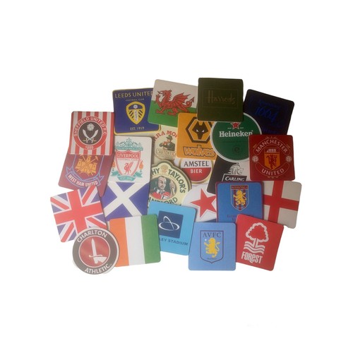 Pack beer mats home - pack,