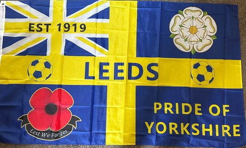 Leeds united football - leeds, flag
