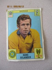 Panini Mexico 70 - Original Unused Sticker Hansselander Sweden Sverige