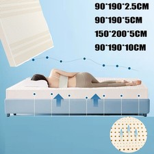 Natural Latex Soft Comfortable Mattress Topper Healthy Sleep Breathable UK