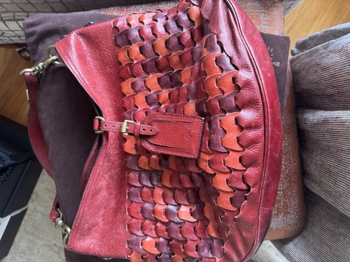 Rare mulberry vintage - mulberry, woven