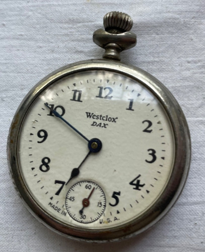 Westclox dax vintage pocket - -,