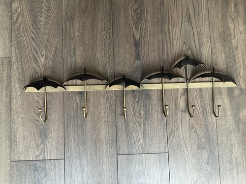 Brass coat hooks rack - brass,