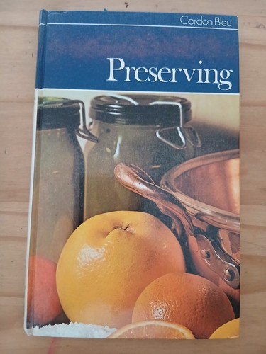 Preserving cordon bleu - preserving, by