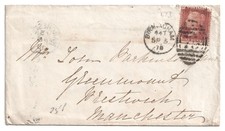 GB Penny Red Cover Plate 173