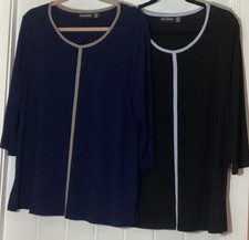 2 x Nina Leonard Tunic Tops