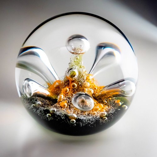 Caithness glass paperweight - caithness,