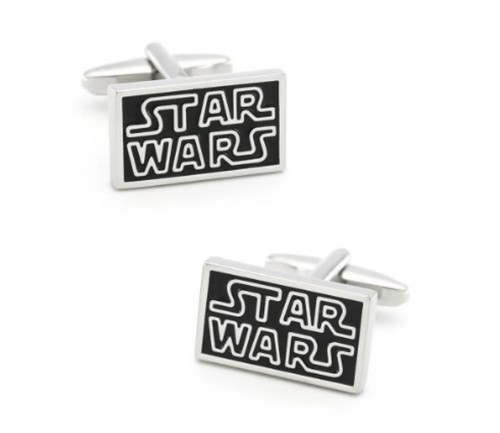 Star wars cufflinks tie - cufflinks, clip