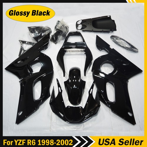 Glossy black fairing - glossy, fit