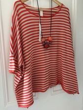 Ischiko Oska Poppy Red Striped