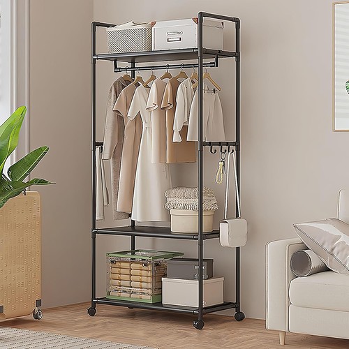 Heavy duty clothes - clothes, rail