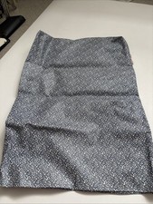 SILVER CROSS COACH PRAM BLUE DITSY OILCLOTH FABRIC/MATTRESS COVER VINTAGE 