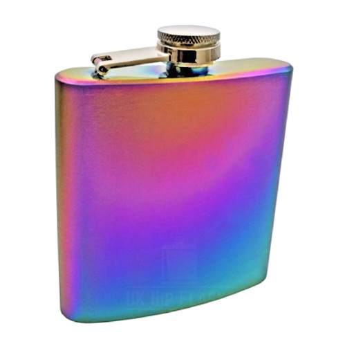 6oz rainbow stainless steel - -,