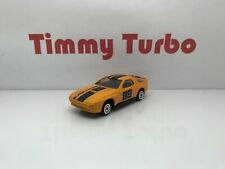 PORSCHE 928 COUPE IN YELLOW D 90  7.5 CM LONG DIECAST 68