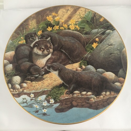 Royal doulton otter plate - doulton,