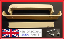 IKEA BESTA BRACKETS TV BENCH CABLE ACCESS SET CREAM NEW ORIGINAL PARTS