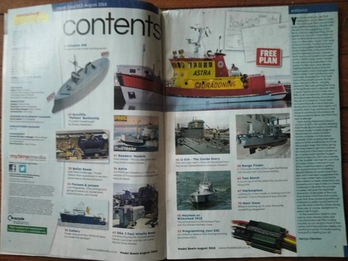 Model boats november 2014 - november,