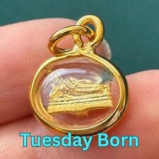 Thai golden buddha pendant for
