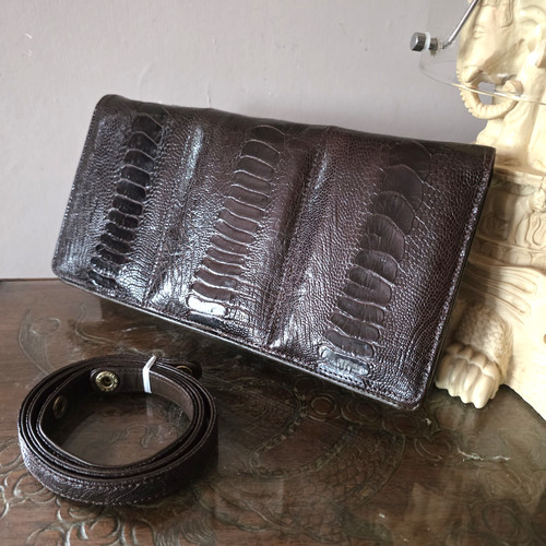 Clutch shoulder bag dark - -,