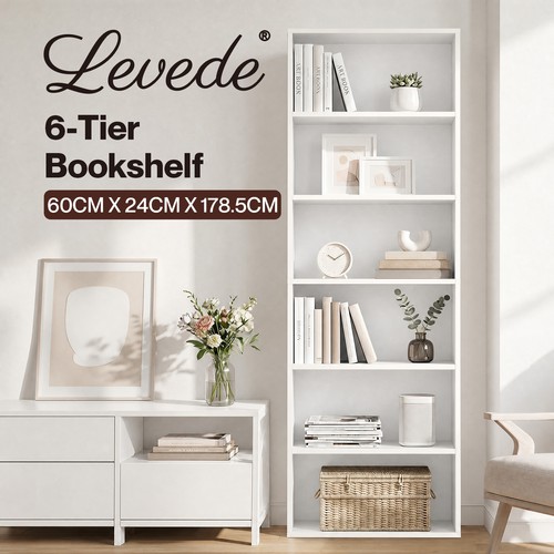 Levede bookcase tier book - bookcase,