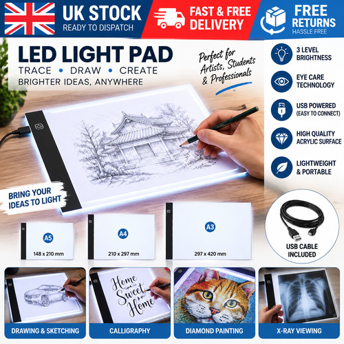 Led drawing board - a3/a4/a5,