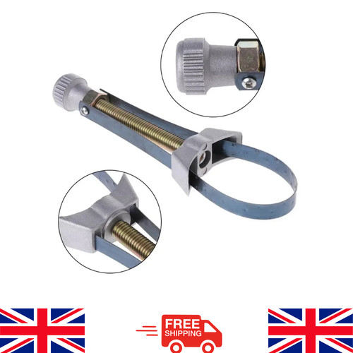 Adjustable strap wrench oil - strap,