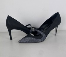 Rene Caovilla Leather Crystal