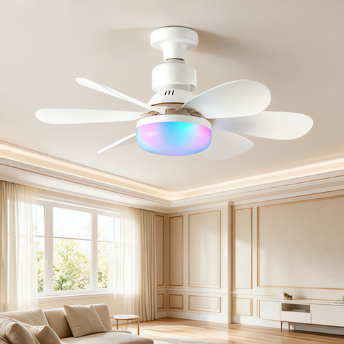 52cm rgb fan light - 52cm, three