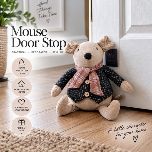 Mouse door stop heavy - stop, weighted