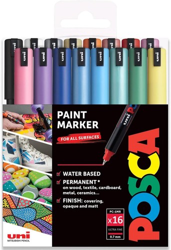 Uni posca 1mr paint marker - uni,