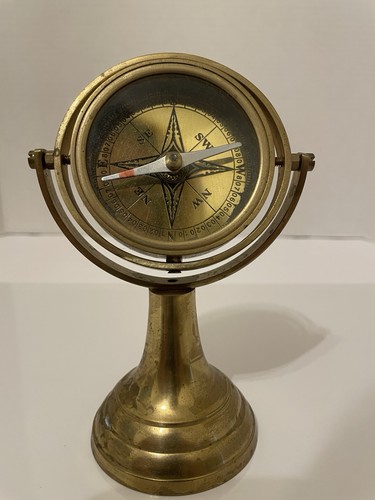 Vintage brass nautical - vintage, gimbal