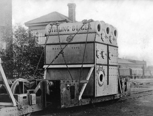 Old train photo stirling - train,