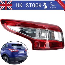 Left N/S Outer Rear Tail Light Brake Lamp For Nissan Qashqai MK2 J11 2014-2016