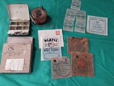 Vintage Fly Fishing Collection,  Hardy Bros Enamel  Fly Tin.