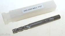 9/32 " HSS FOUR FLUTE ENDMILL