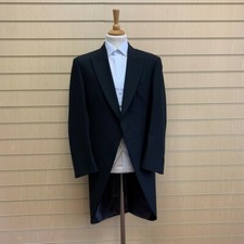 Men & Boys Black Mohair Lightweight Tailcoat - Weddings / Ascot / Formal