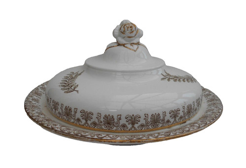 Antique davenport muffin dish - davenport,