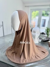 Instant Comfort One Piece Ready Hijab - Quick-Fit Khimar Wrap, Easy Wear, All-Se