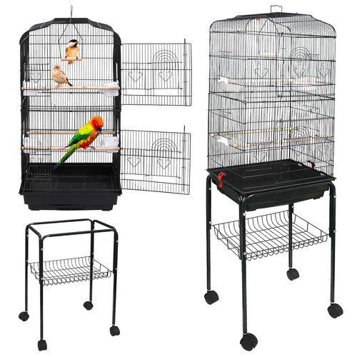 Bird cage with rolling - bird,