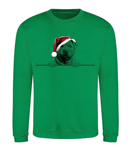 Shar pei christmas - shar, dog