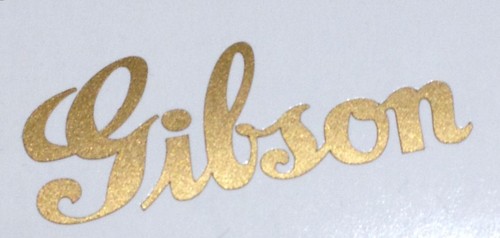Gibson original gold silver - or,