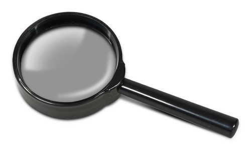 Small magnifying glass - magnifying,