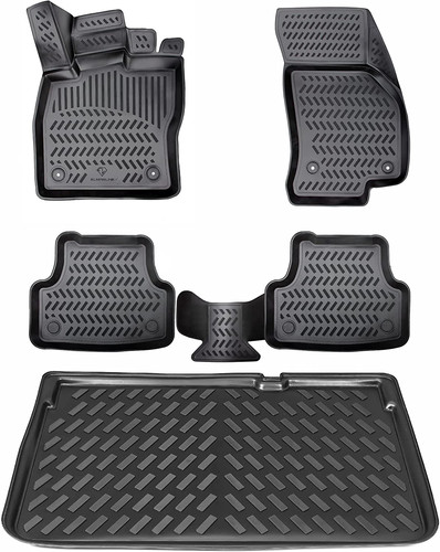 Rubber car mats boot - rubber,
